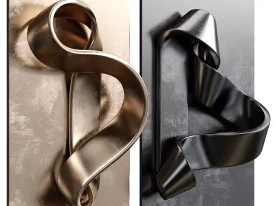 Wall art 16 with 2 options 3D model