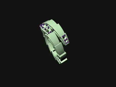 BVLGARI Ring 3D print model buy