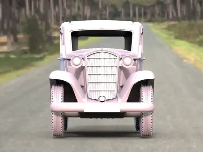 opel p4 3D print model