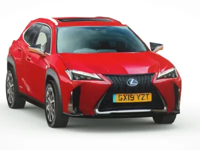 Lexus UX 2019 Low-poly 3D model