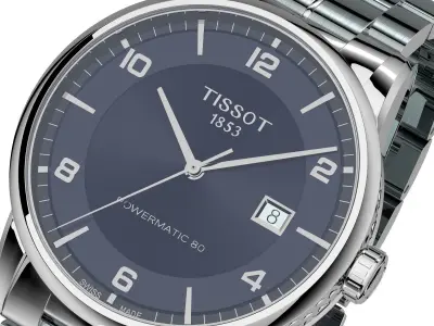 Tissot Luxury Powermatic 80 3D model