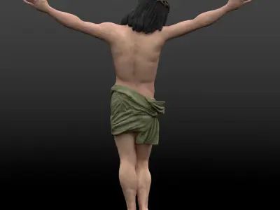 Jesus Christ Crucified 3D print model