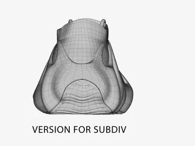 Adidas Yeezy boost 450 sneaker Low-poly 3D model