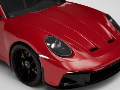 Porsche 911 GT3 922 2022 3D model