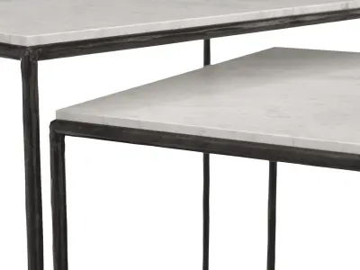 Dovetail Miro Nest of Tables 3D model