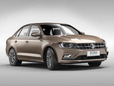 Volkswagen Bora 2016 3D model