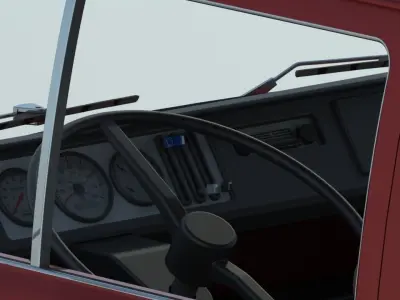 Volkswagen BUS 3D print model