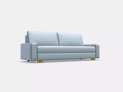 GRALVIKEN 3-seat sofa-bed Low-poly 3D model