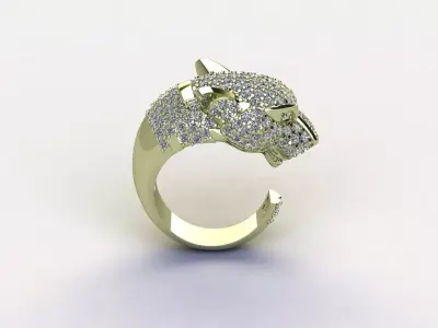 Tiger Ring Puma 3D model