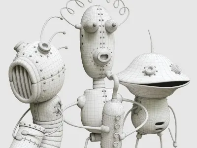 Machinarium Collection Vol 4 3D model
