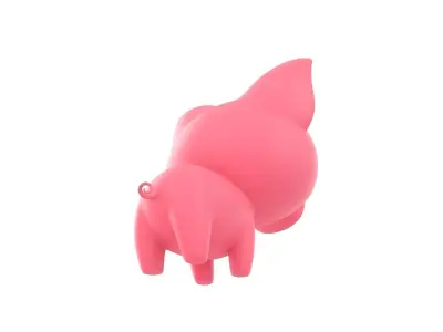 Character026 Pig 3D model