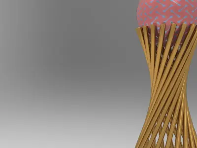 Coo Decor Low-poly 3D model