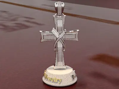 Pendant 3D print model 4