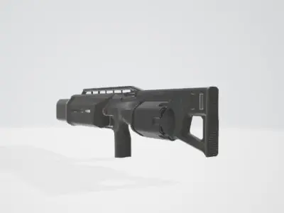 shotgun SiX-12 3D model
