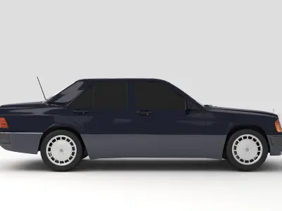 Mercedes-Benz 190E 3D model