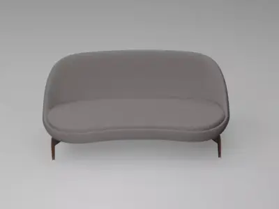 Minotti Sendai Sofa 3D model