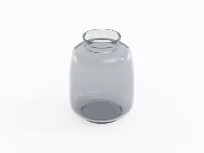 Contemporary Glass Vase 3D model