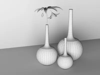Turtleneck vase 3D model