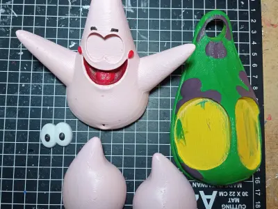 Patrick Christmas Star 3D print model