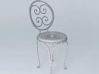 Decorative chair Free 3D model
