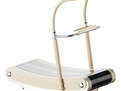 PENT IRENA Premium Curve Manual Treadmill 3D model