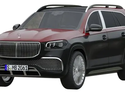 Mercedes-Maybach GLS 600 4MATIC 3D model