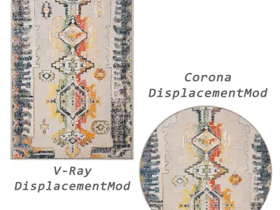 Rugs No 688 Low-poly 3D model