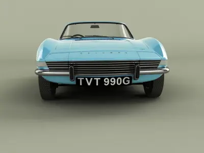Triumph Fury 3D model