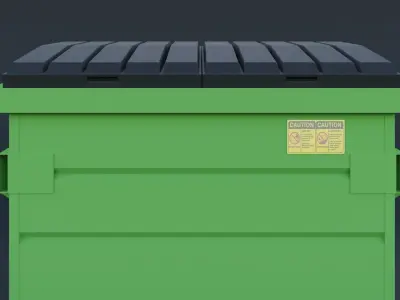 Generic Dumpster Free 3D model