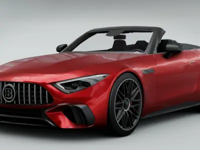 Mercedes-Benz SL 63 AMG 2022 3D model