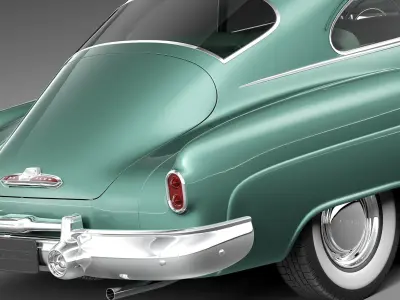 Buick Sedanette 1950 3D model