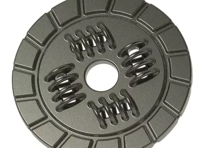 Kids Engineering Clutch Plate 3D print model