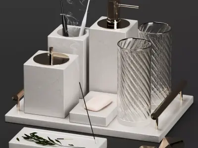 decorative set 06 3D model