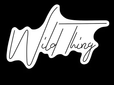Wild Thing Neon Sign 3D model