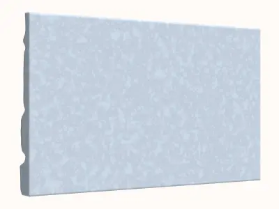 Uneven Dolomite Wall Geometry 3D model