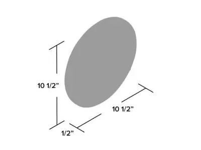 Heathcote Garden Stepping Stone 3D model