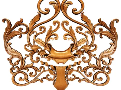 Decorative Ornamental 23 3D model