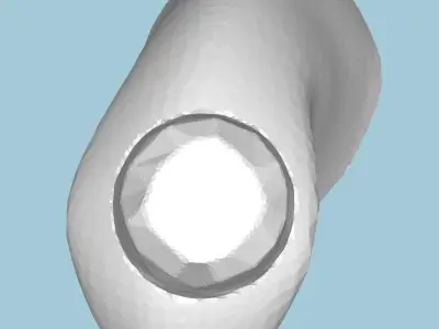 MakeIT Dove Vase Or Planter 3D Model 3D model