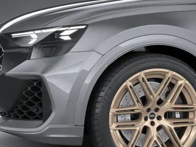 Audi RS Q8 2025 3D model