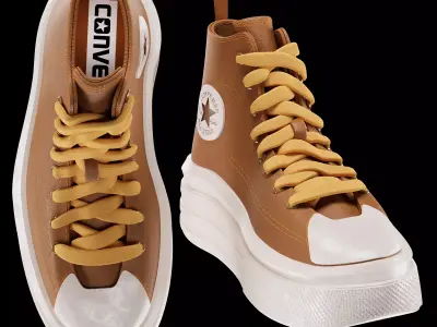 SNEAKERS CONVERSE CTAS LUGGED WINTER HI 3D model