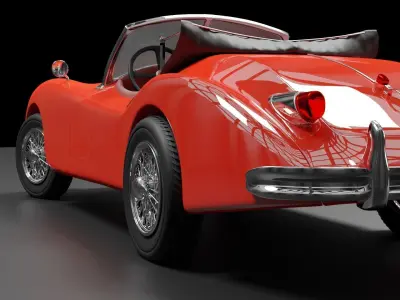 Jaguar X140 3D model