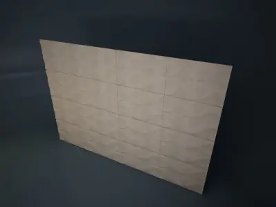 02 FORMAKO 3D WALL Low-poly 3D model