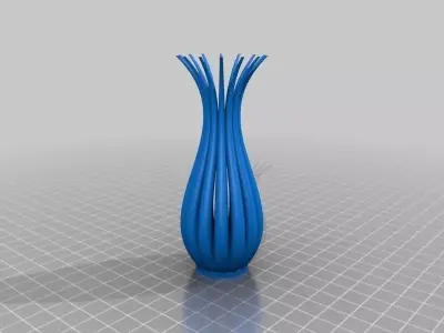 String Vase Free 3D print model buy