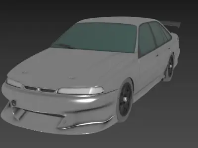 Holden Commodore Mk2f VR Race Car 1993 3D print model