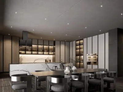 Modern House Design - The Elegance 3D model