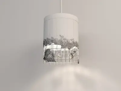 Slash Lamp by Dragos Motica 3D model