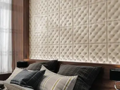 decoration wall sofa button 3D model