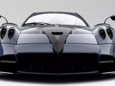 Pagani Imola Low-poly 3D model