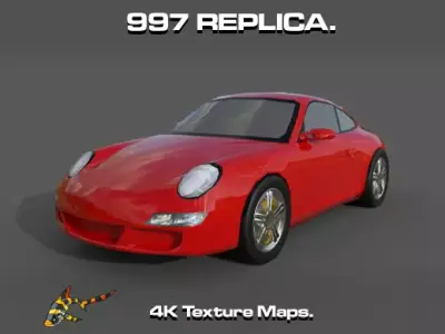 997 REPLICA  Low-poly 3D model