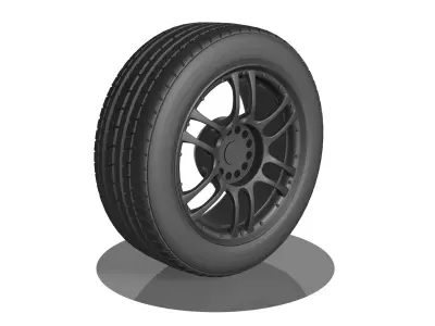 Wheel  Hy-poly R2 3D model